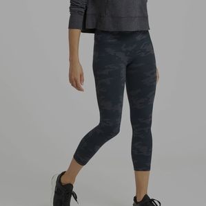 Spanx look at me now crop camo leggings